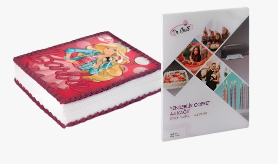A4 GOFRET DEKORATİF BASKISIZ PLAKA 24'LÜ