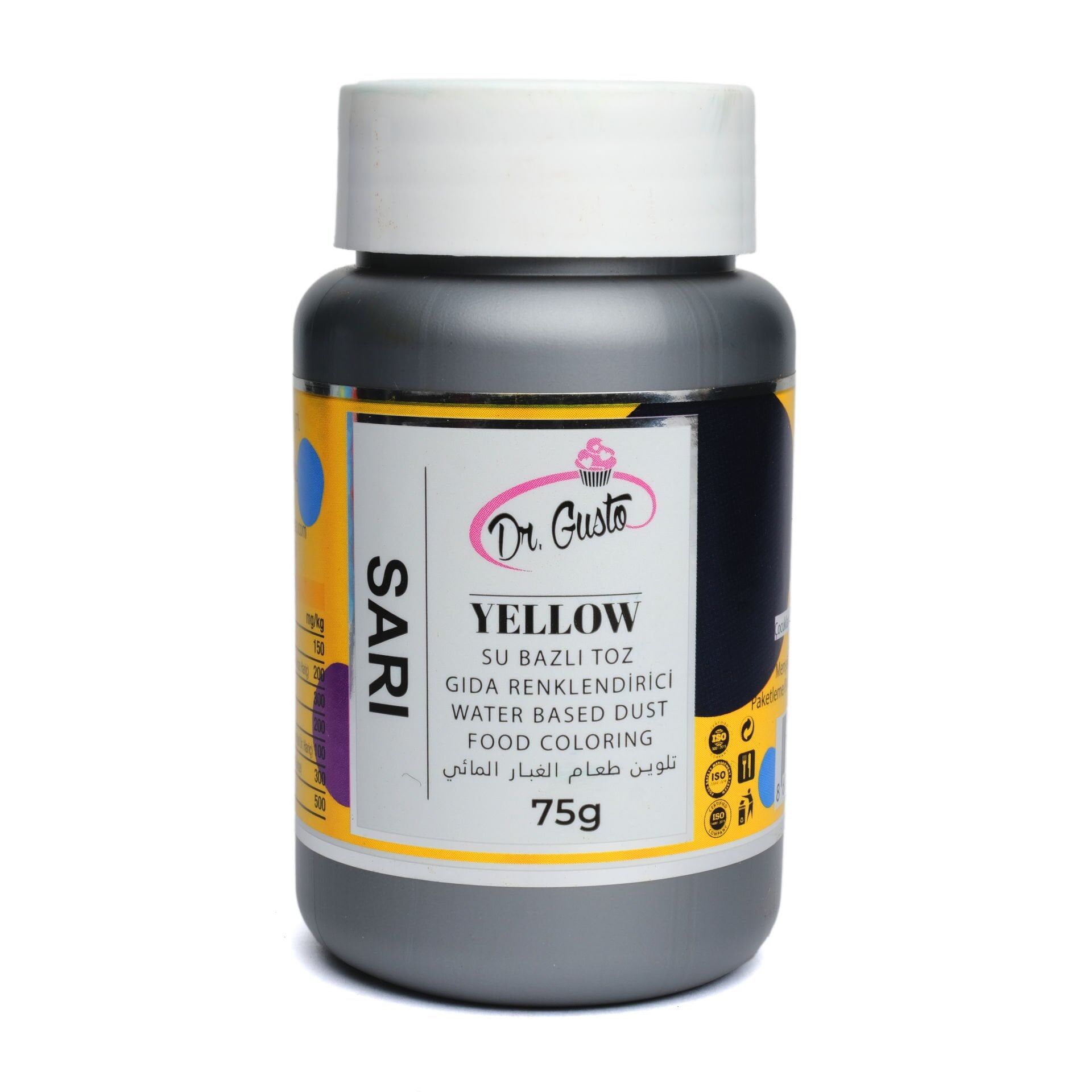 TOZ GIDA BOYASI SARI 75 GR