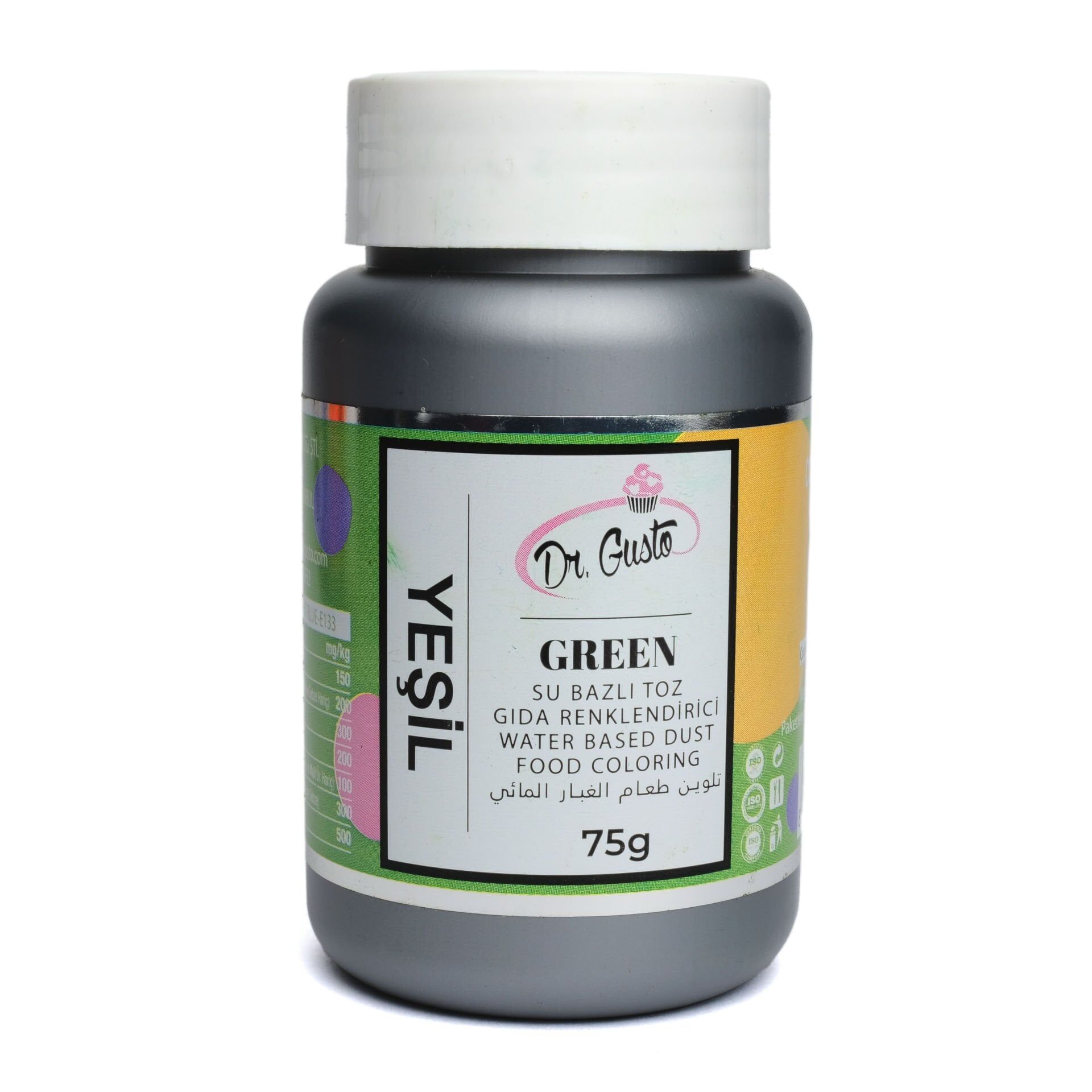 TOZ GIDA BOYASI YEŞİL 75 GR