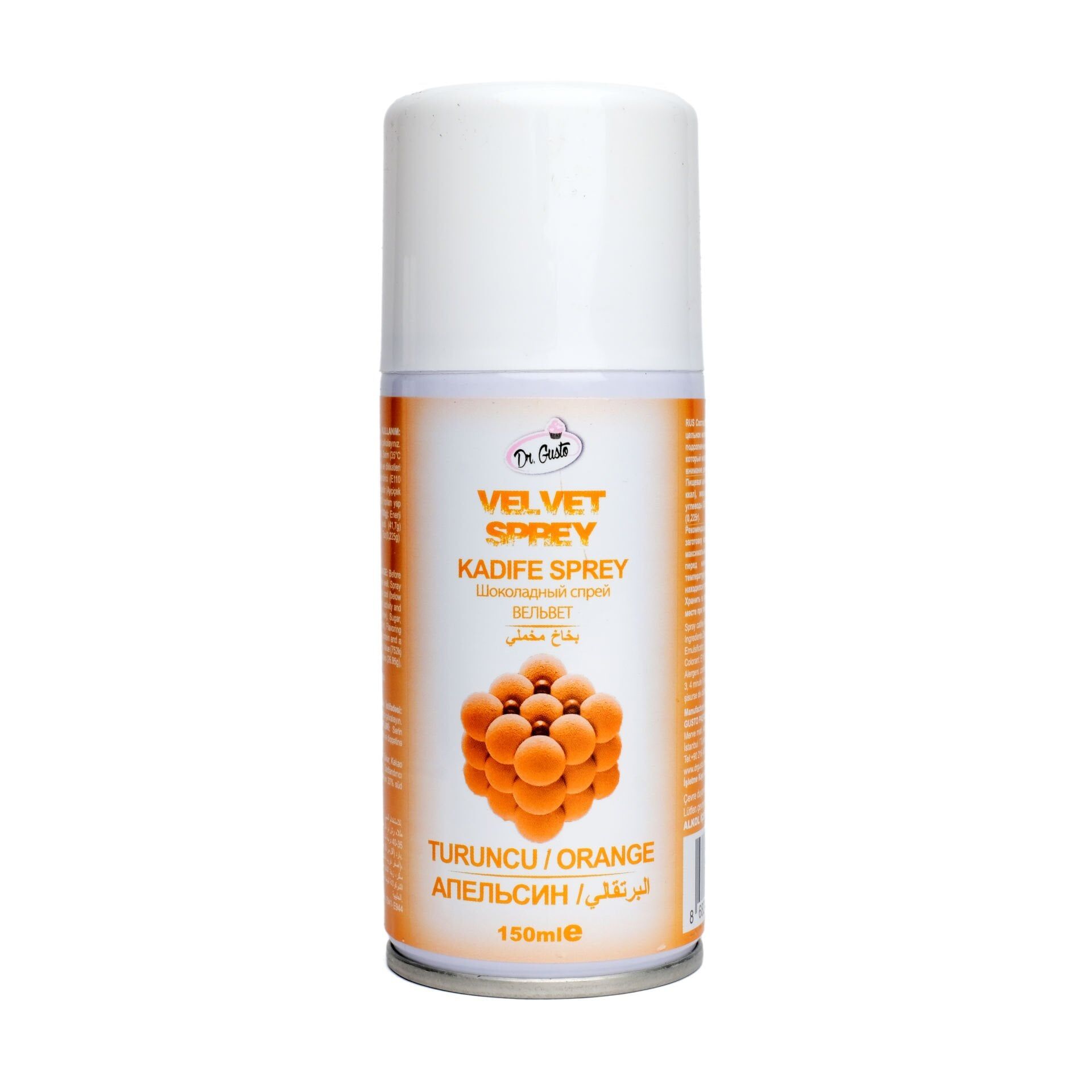 DR GUSTO VELVET SPREY BOYA TURUNCU 150 ML