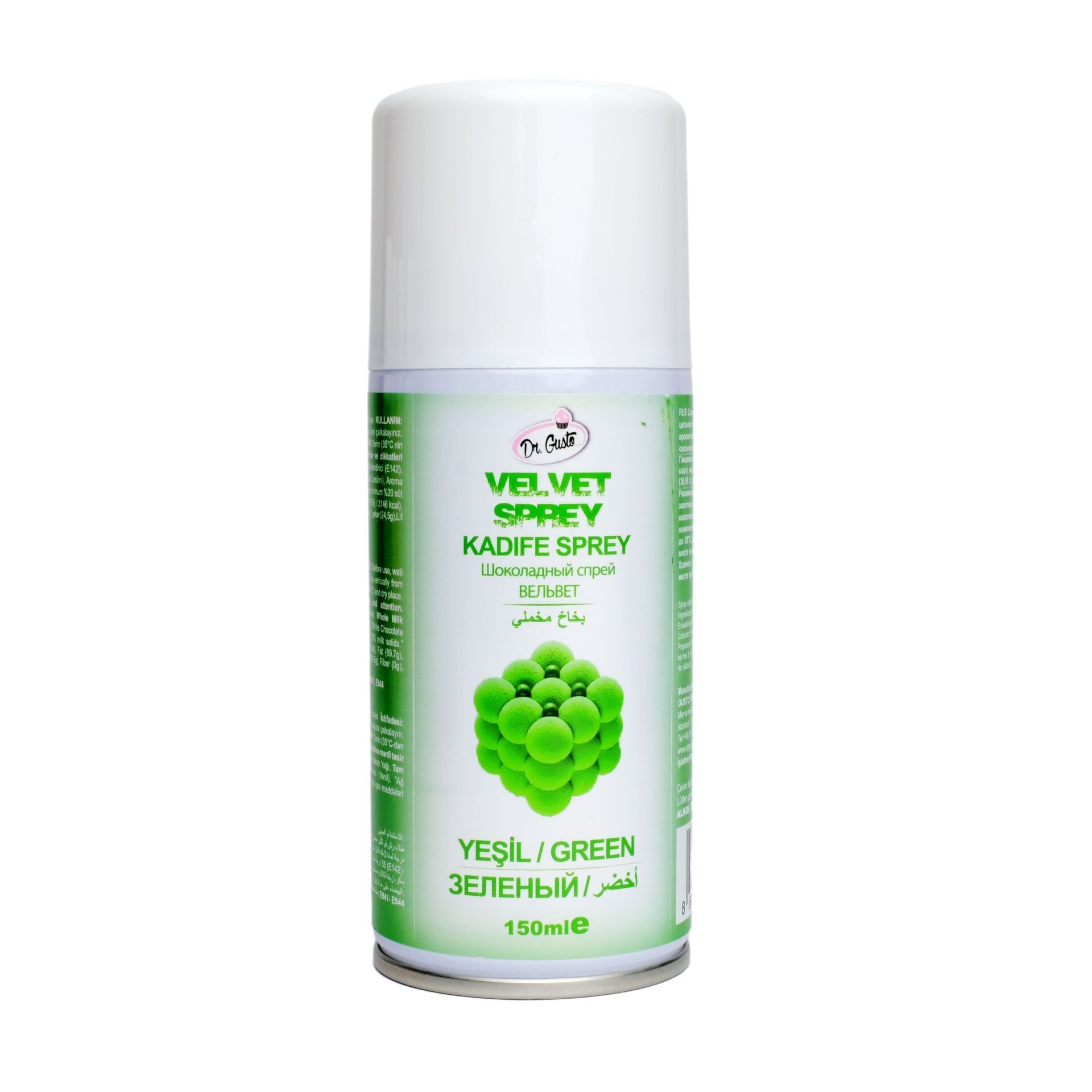 DR GUSTO VELVET SPREY BOYA YEŞİL 150 ML