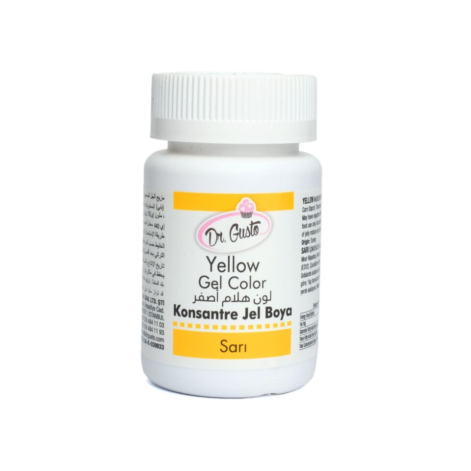 JEL GIDA BOYASI SARI 100GR