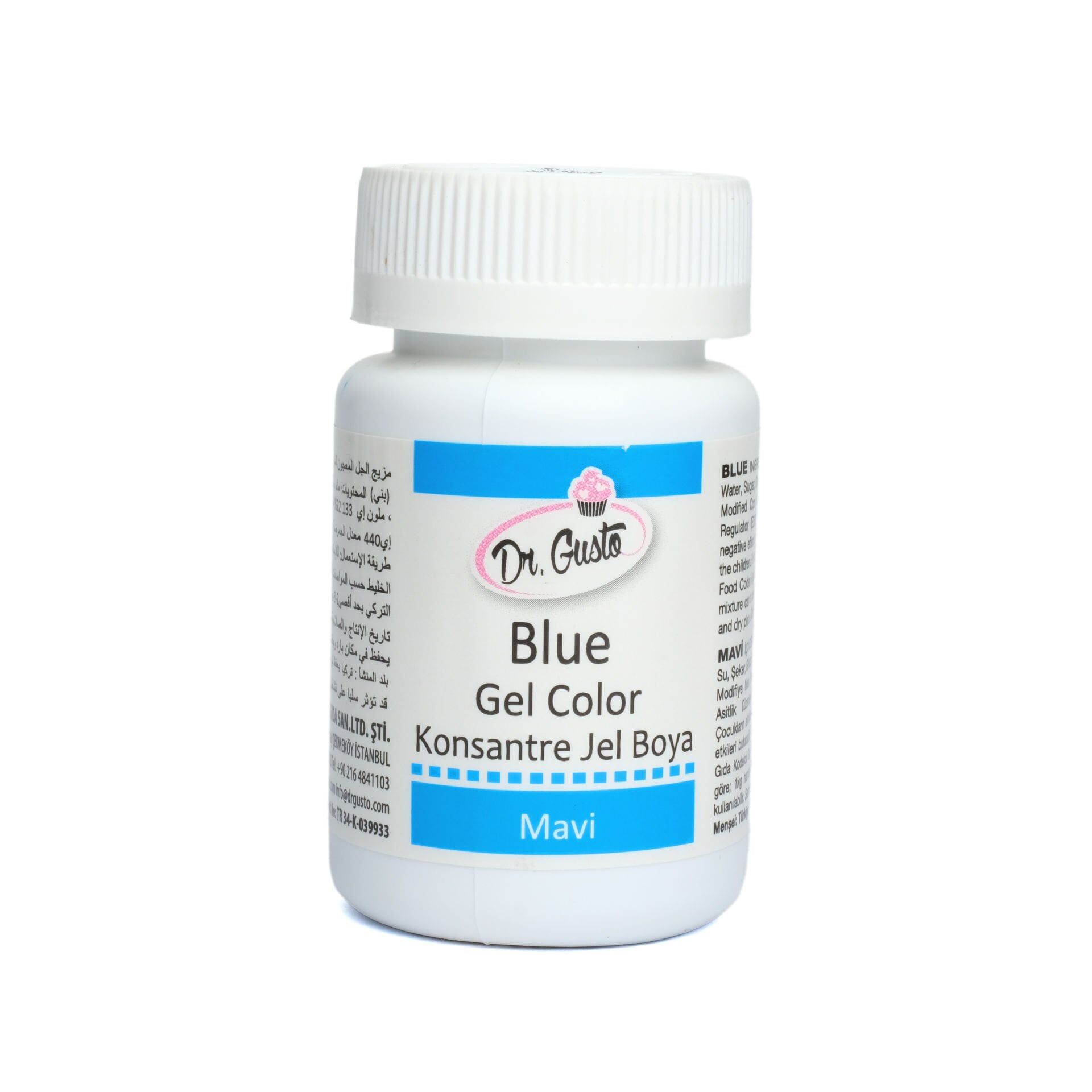 JEL GIDA BOYASI MAVİ 100GR