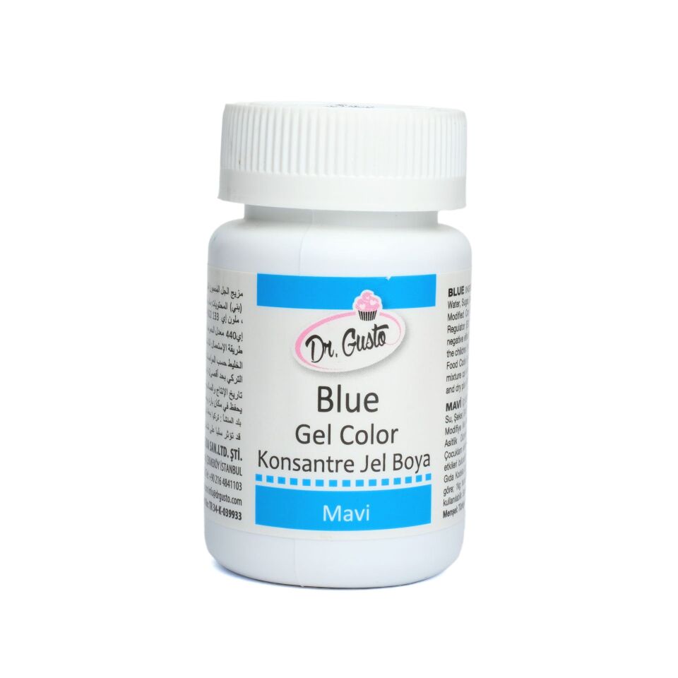 JEL GIDA BOYASI MAVİ 100GR