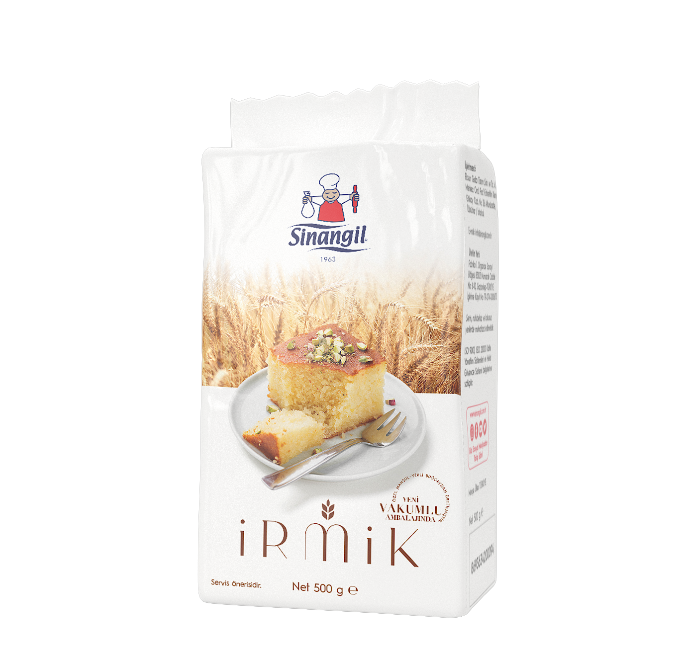 Sinangil İrmik 500 gr.20 'li