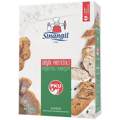 Sinangil F. Düşük Proteinli Nişastalı Karışım 500 Gr 6’lı