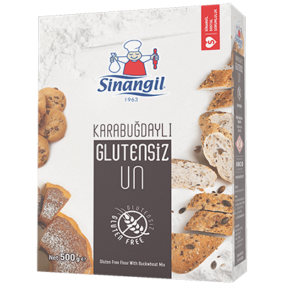 Sinangil F. Karabuğdaylı Glutensiz Un 500 Gr 6'Lı