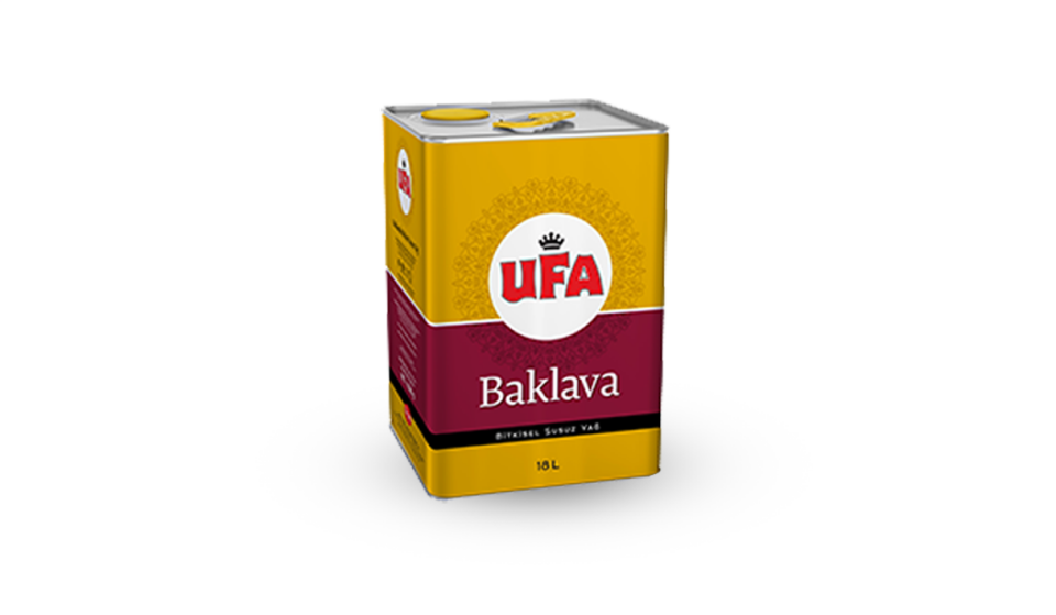 UFA BAKLAVA YAĞI 18 LT